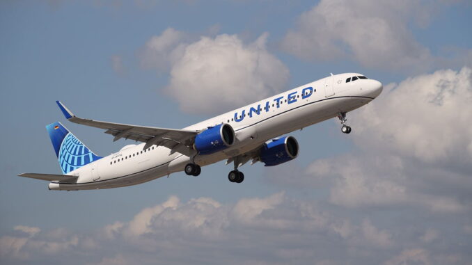Airbus A321XLR United Airlines